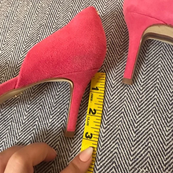 SAM EDLEMAN - Viv Pointed Toe d'Orsay Suede Pump - Picture 9 of 9